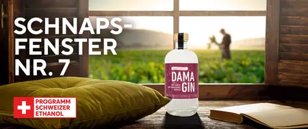 Schnapsfenster Dama Gin